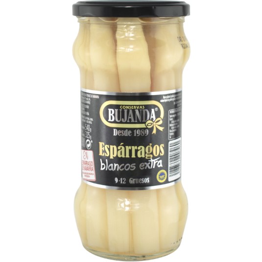 Espárrago de Navarra 9/12 Bujanda - 205g