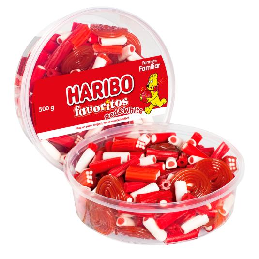 Surtido de regalices rojos y blancos - 500g