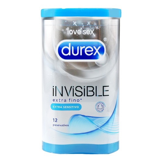 Preservativos Invisible Ex. Sensitivo 12 uds