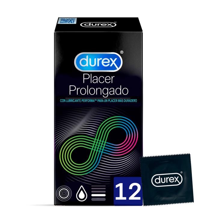 Preservativos Placer Prolongado - Durex - 12 uds