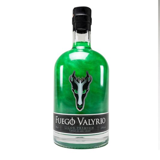 Licor Verde - Fuego Valiryo - 70cl
