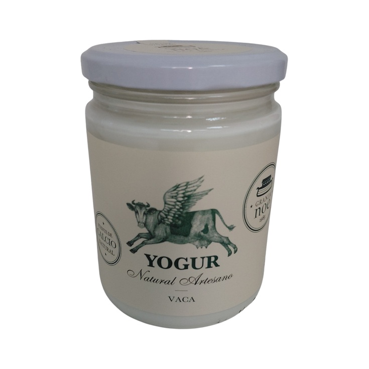 YOGUR ARTESANO NATURALLE LECHE DE VACA GRANJA NOE