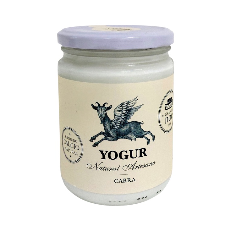 YOGUR ARTESANO DE LECHE DE CABRA GRANJA NOE