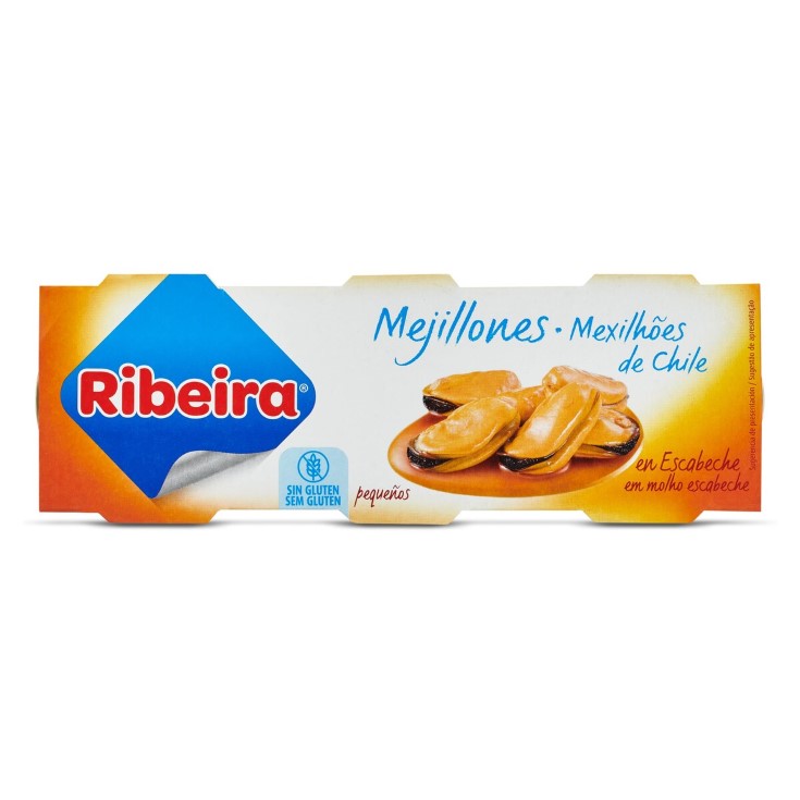 Mejillones en escabeche - 3x43g Mejillones en escabeche - 3x43g