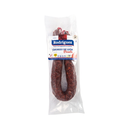 Chorizo de León extra dulce 360 g pieza 