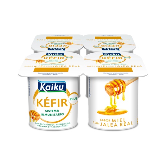 Kéfir jalea real-miel 4x125g