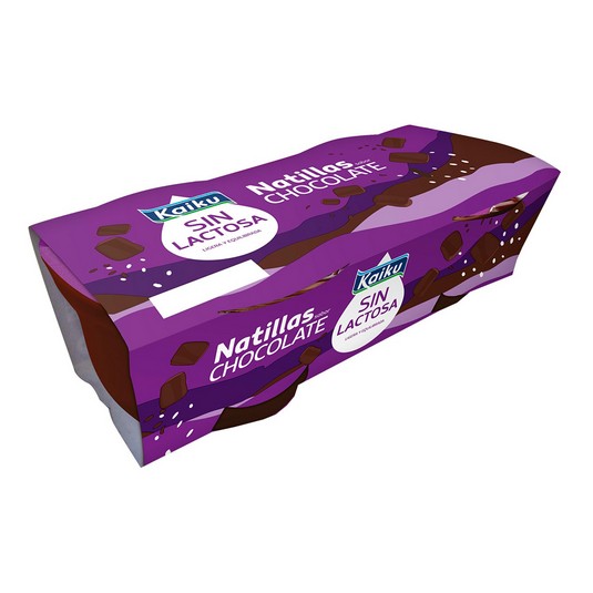 Natillas Chocolate sin lactosa 2x125g