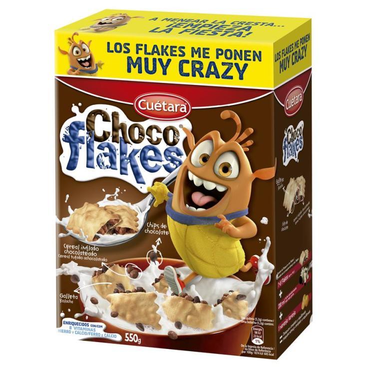 Cereales Choco Flakes Cuétara - 520g