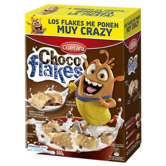 Cereales Choco Flakes Cuétara - 520g