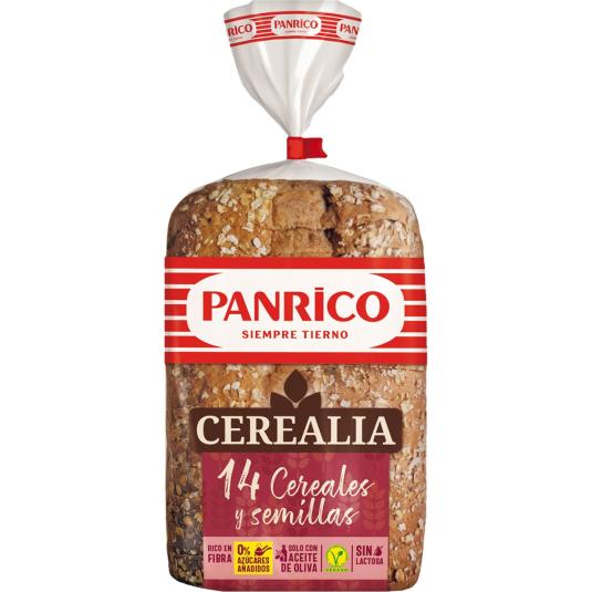 Pan Molde 14 Cereales Semillas Cerealia 435g