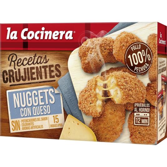 Nuggets de pollo y queso 350g