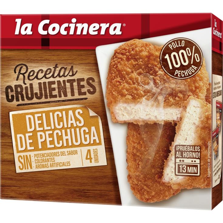 Delicias de Pechuga de pollo 330g