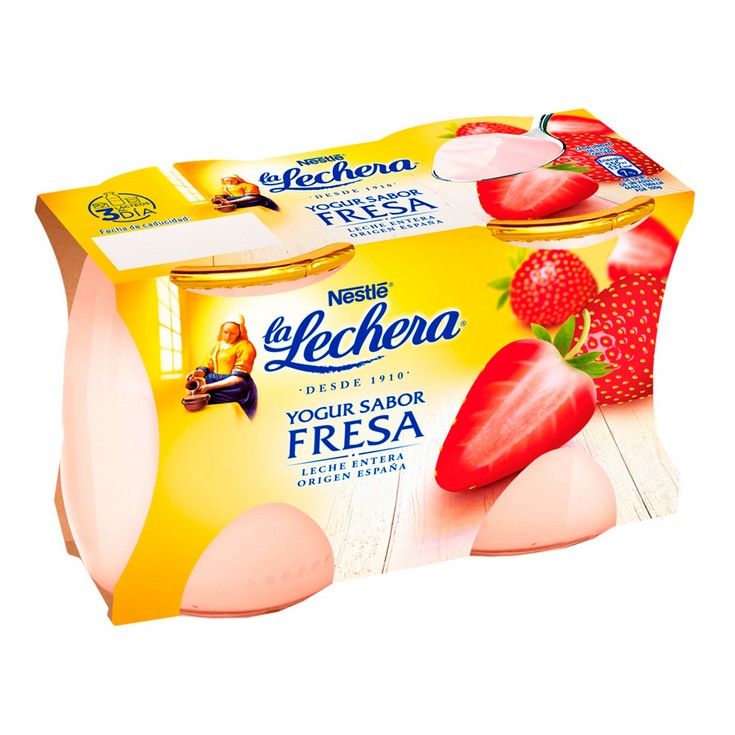 Yogur Sabor Fresa 2x125g