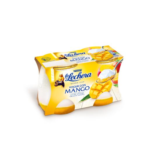 Yogur con Mango 2x125g