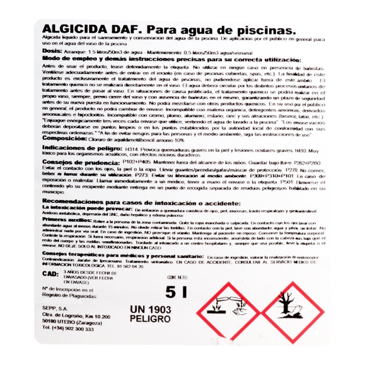 Algicida 5l