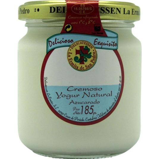 Yogur Cremoso Natural Azucarado 185g