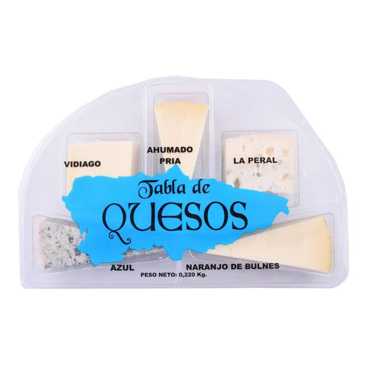 Tabla quesos asturianos TGT - 220g