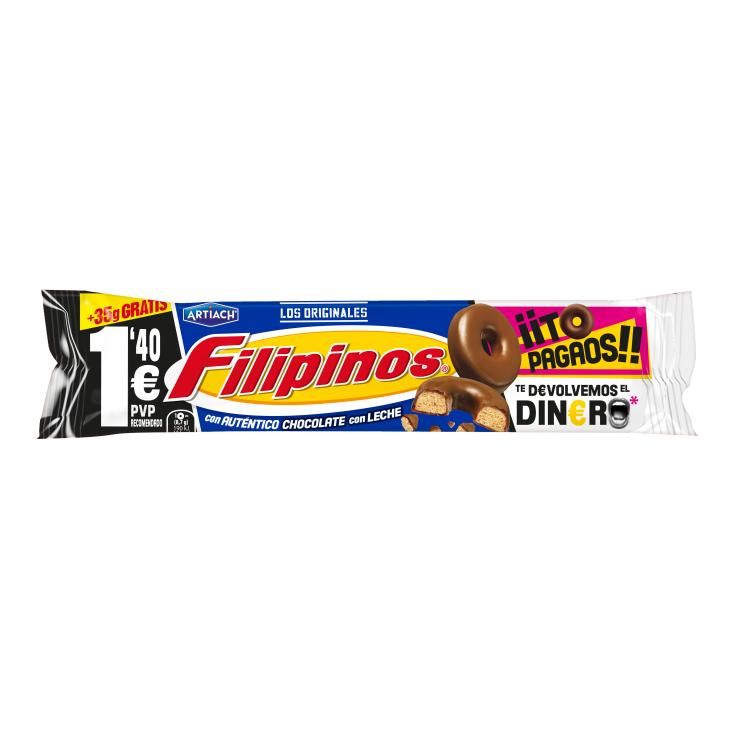 Filipinos Chocolate con Leche 12 x 93g Filipinos Chocolate con Leche 12 x 93g