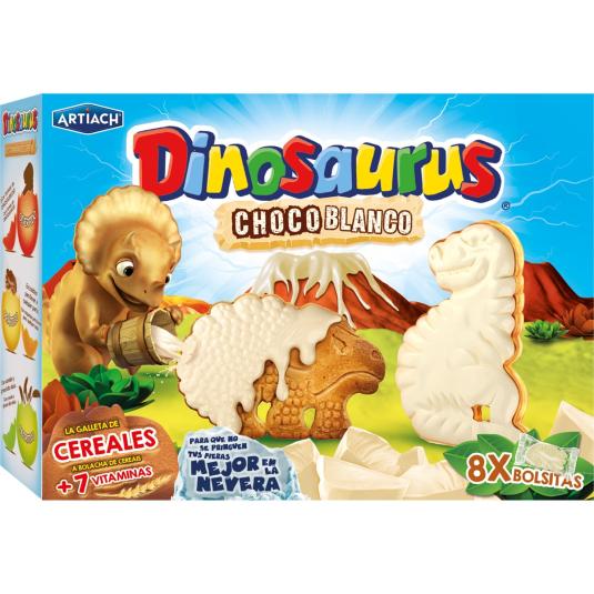 Galletas Dinosaurus Choco Blc 352g
