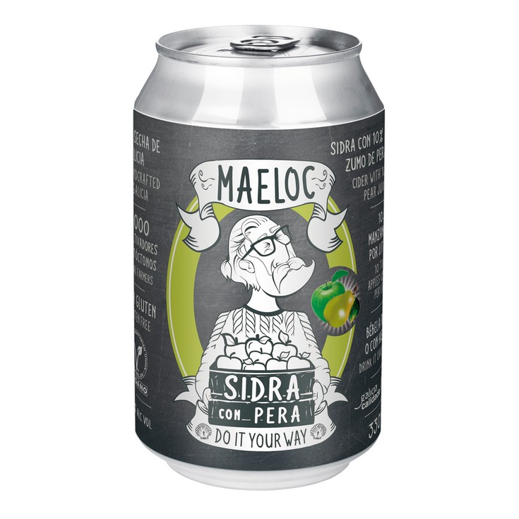 Sidra con pera Maeloc - 33cl