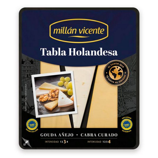 Tabla de quesos Holandesa - Millán Vicente - 90g