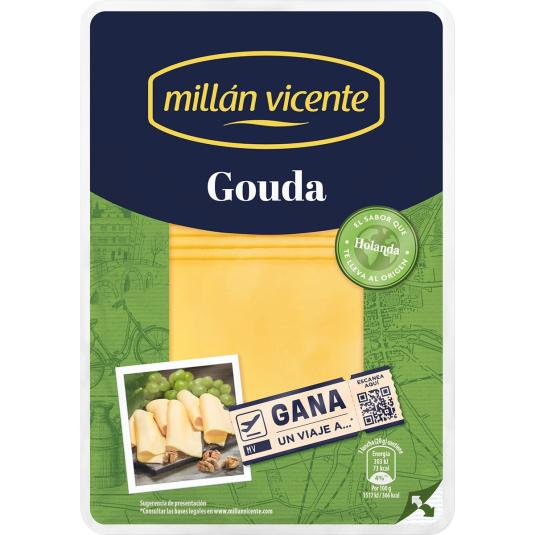 Lonchas de queso Gouda M.Vicente - 140g
