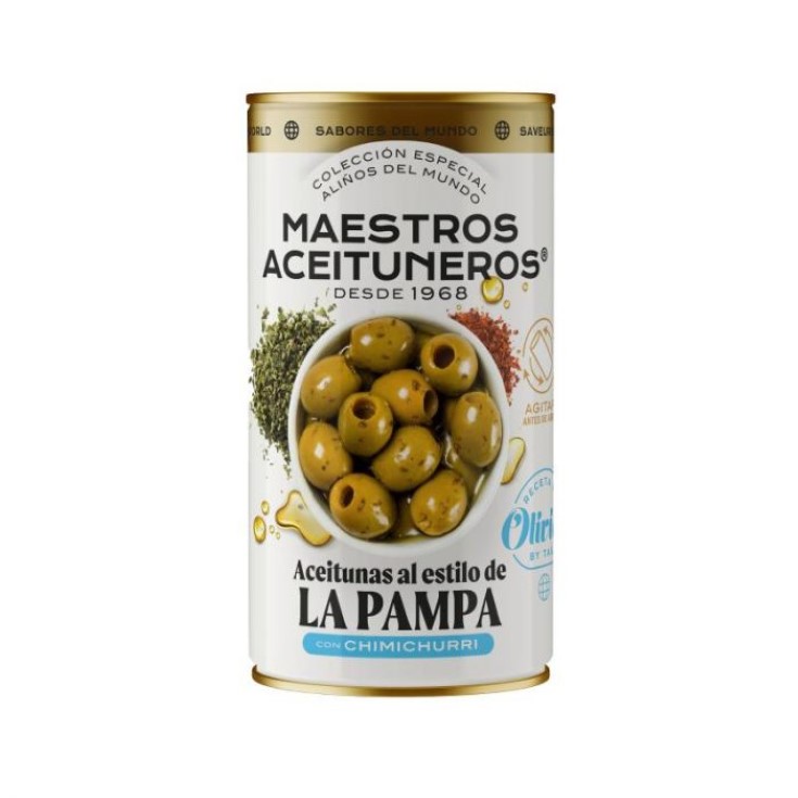 Aceitunas con chimichurri estilo La Pampa - 150g Aceitunas con chimichurri estilo La Pampa - 150g