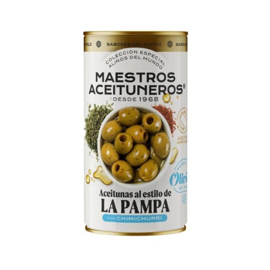 Aceitunas con chimichurri estilo La Pampa - 150g