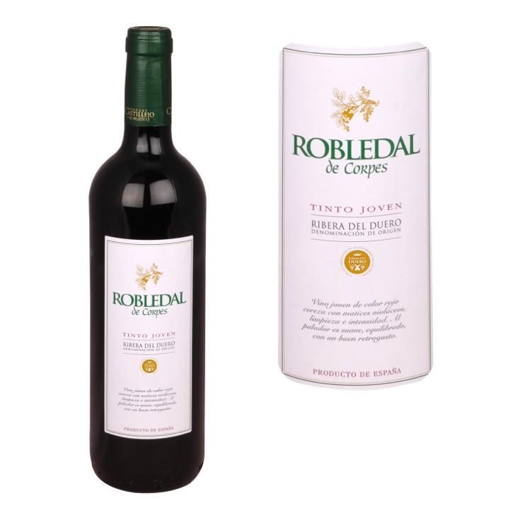Vino tinto Joven D.O Ribera 75cl Vino tinto Joven D.O Ribera 75cl