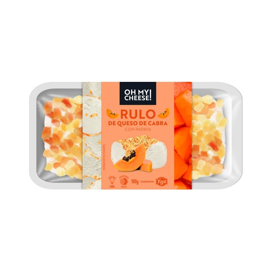 RULO CABRA CON PAPAYA 100 GR