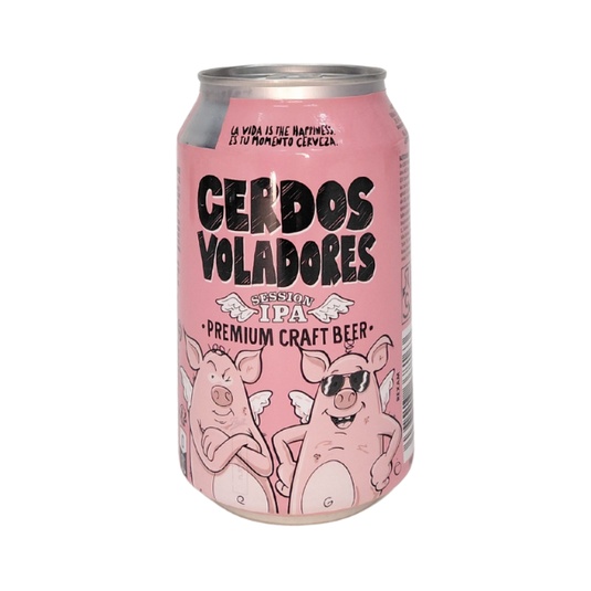 Cerveza rubia artesana Ipa Cerdos voladores - 33cl