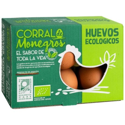 Huevos ecológicos Corral de Monegros - 6 uds