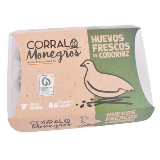 Huevos de codorniz Corral de Monegros 12 uds
