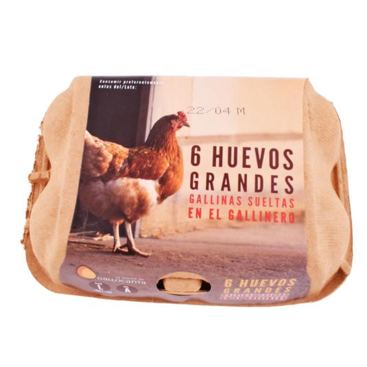 Huevos gallinas sueltas L 