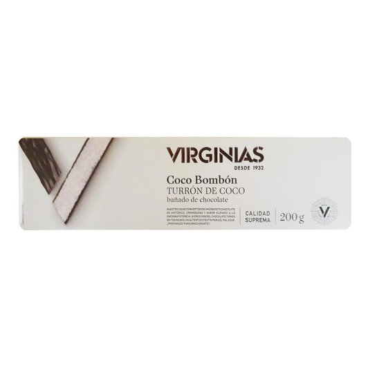 Turrón Chocolate y Coco Virginias - 200g