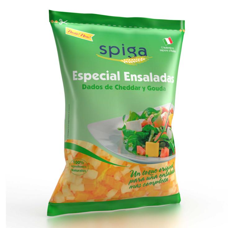 Queso dados ensaladas 150g Queso dados ensaladas 150g