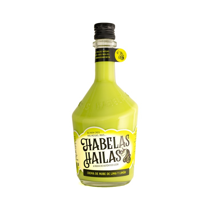 Crema de nube lima & limón Habelas Hailas 70cl