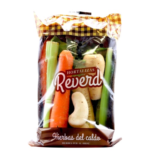 Bandeja verduras para caldo Hortalizas Reverd - 600g