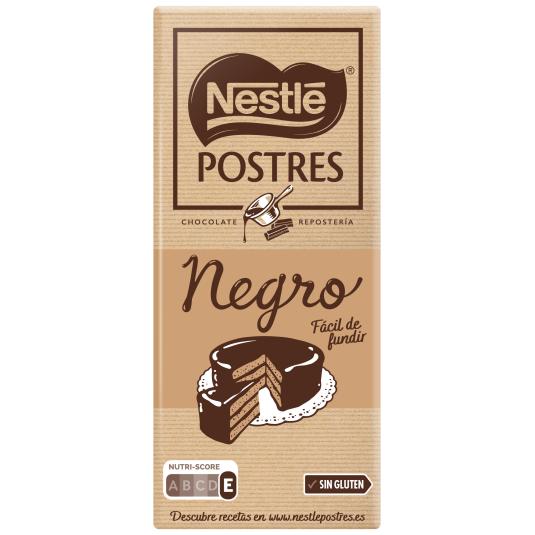 Tableta de Chocolate Negro sin Gluten - Nestlé - 200g