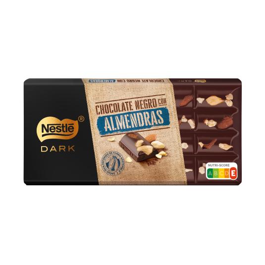 Chocolate negro con almendras enteras - 150g