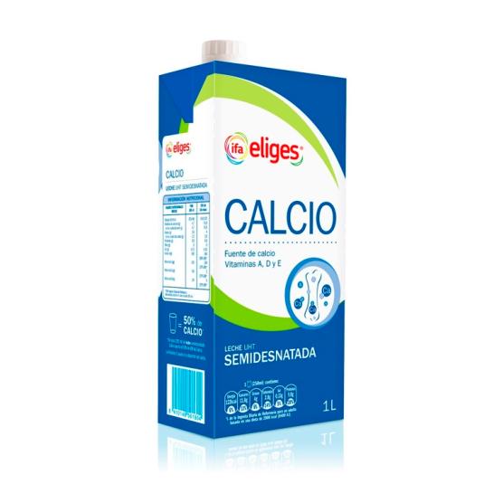 Leche Semidesnatada Calcio - Eliges - 1l