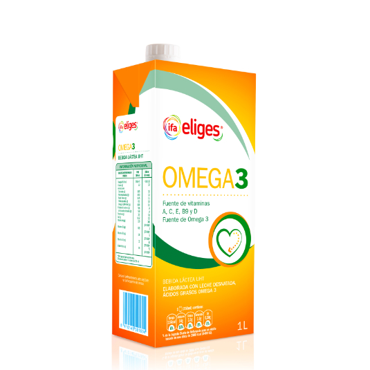 Leche Desnatada Omega 3 - Eliges - 1l