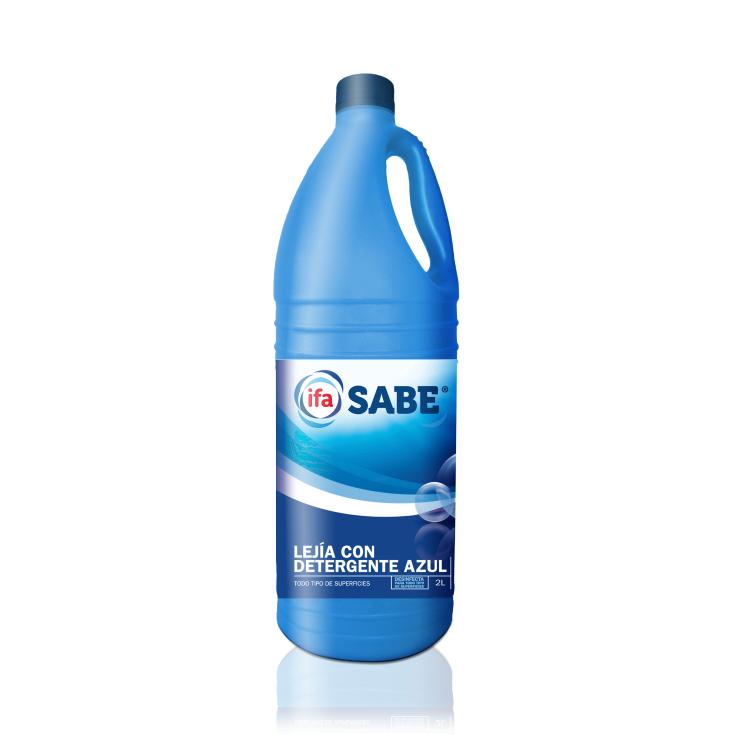 Lejía con Detergente Azul 2l