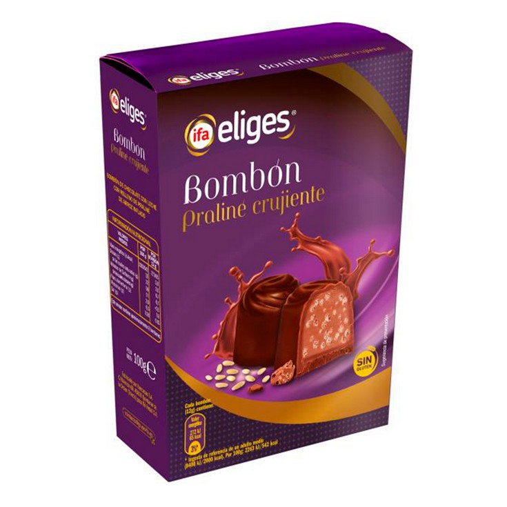 Bombones Praliné Crujientes 100g