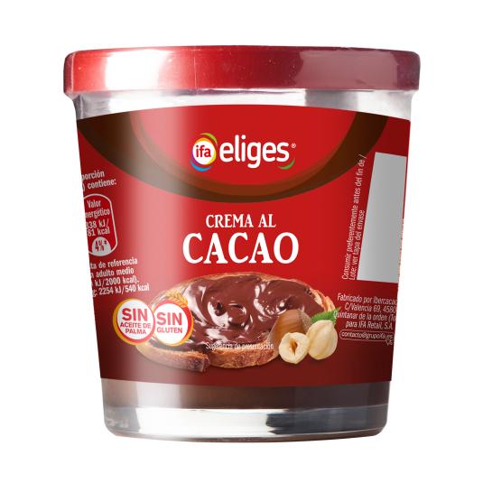 Crema de cacao con avellanas - Eliges - 210g