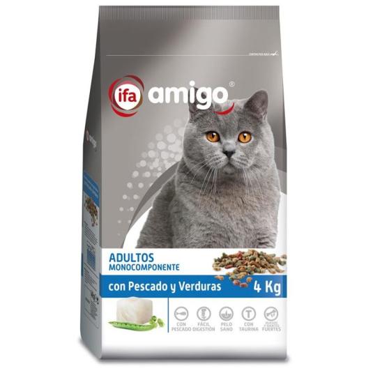 Pienso Gato Pescado y Vegetales 4kg
