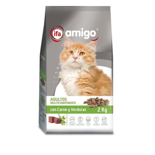 Pienso Gato Carne y Vegetales 2kg