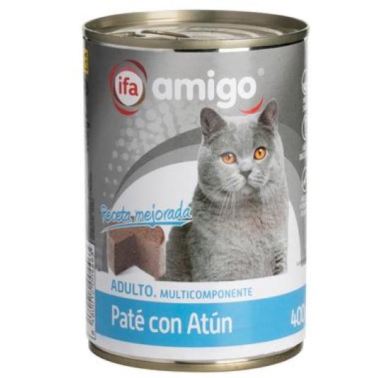 Comida húmeda gato atún - Amigo - 400g