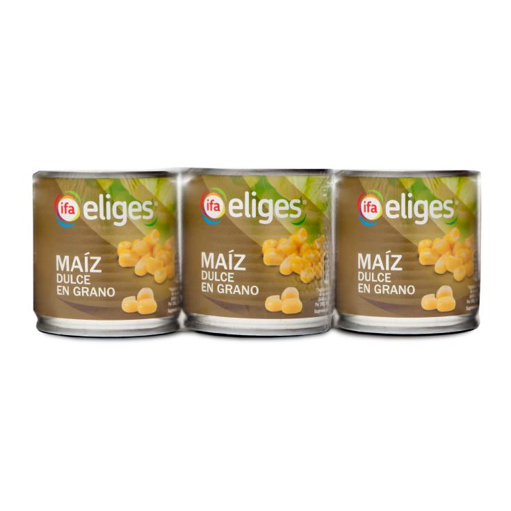 Maíz Dulce en Grano - Eliges - 3x140g