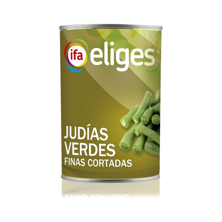 Judia verde fina lata de 500g